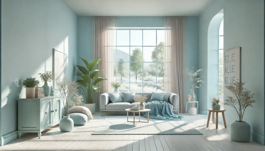 Warna Pastel Azure: Warna yang Bikin Ruangan Lebih Fresh