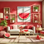 Watermelon Red: Warna Segar untuk Nuansa Ceria di Ruangan