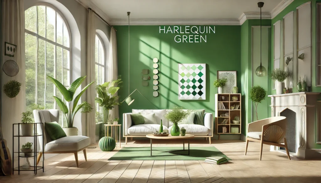 Harlequin Green: Warna Ceria yang Menghidupkan Ruangan