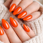 Fiery Orange Jadi Tren Nail Tak Terduga Musim Dingin