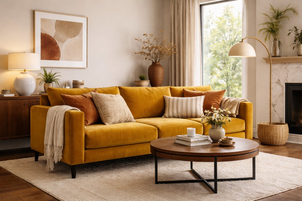 Mustard Yellow Kembali Populer: Warna Kuning Hangat