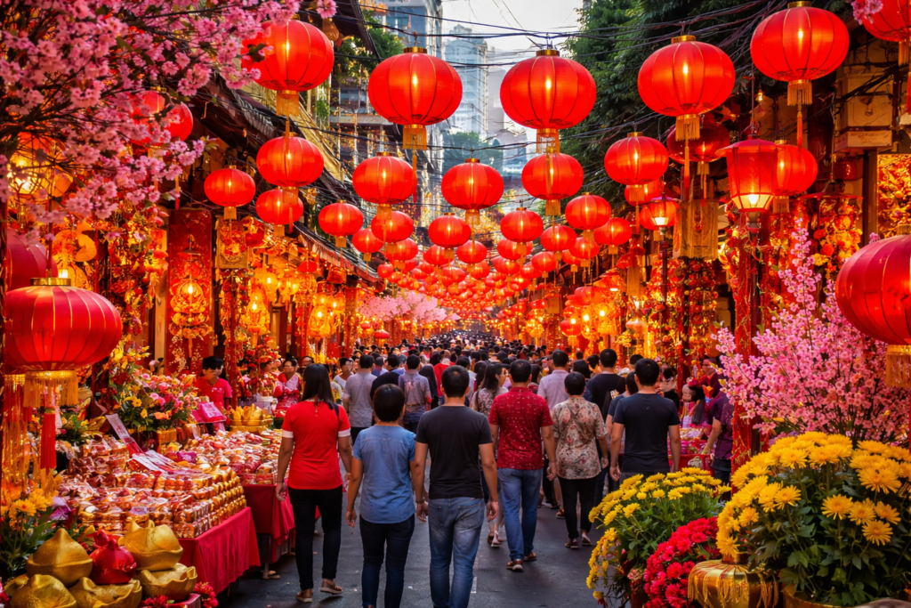 Warna-Warna Cerah Menyambut Tahun Baru Imlek