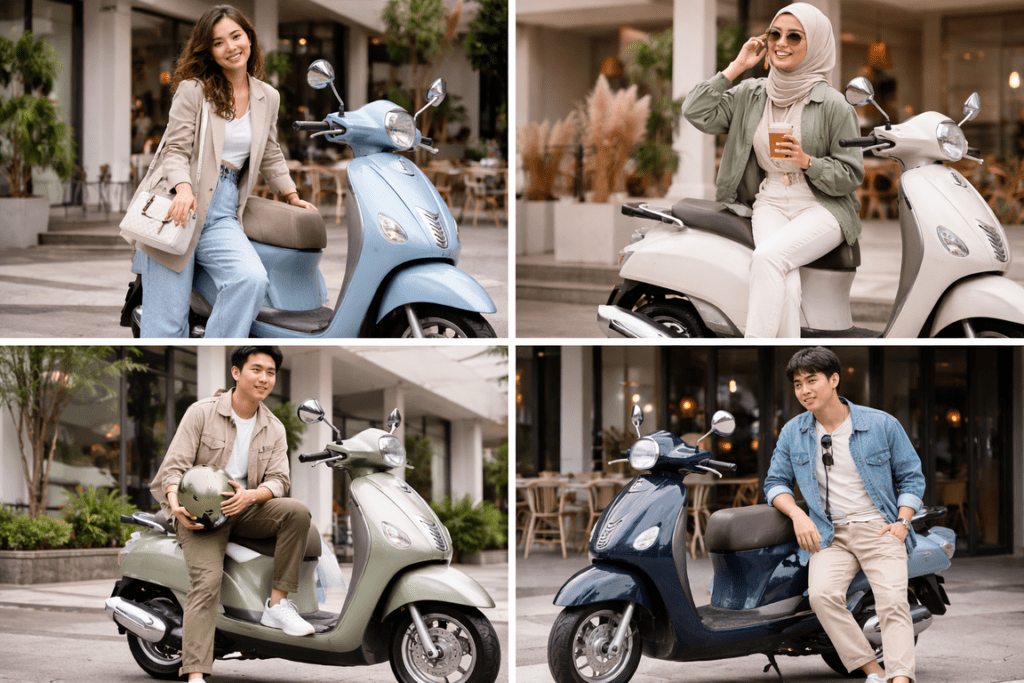 Warna Baru Grand Filano Hybrid: Strategi Visual Skutik Stylish
