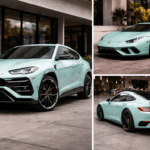 Warna Mint Hijau pada Modifikasi Mobil Mewah