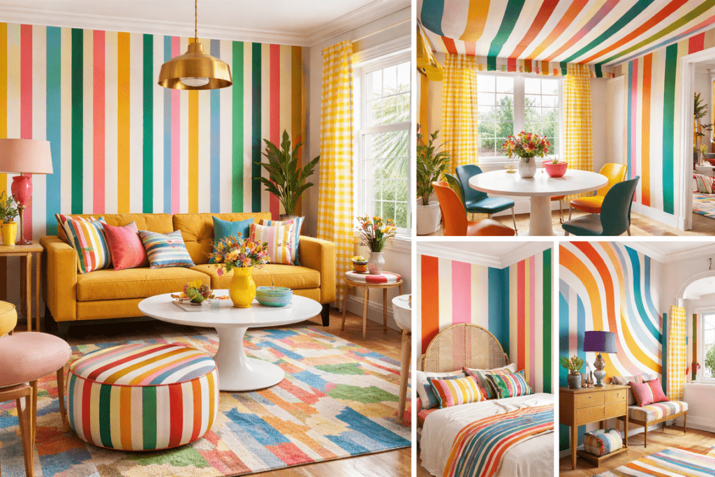 Circus Stripes dan Keberanian Visual di Rumah Modern