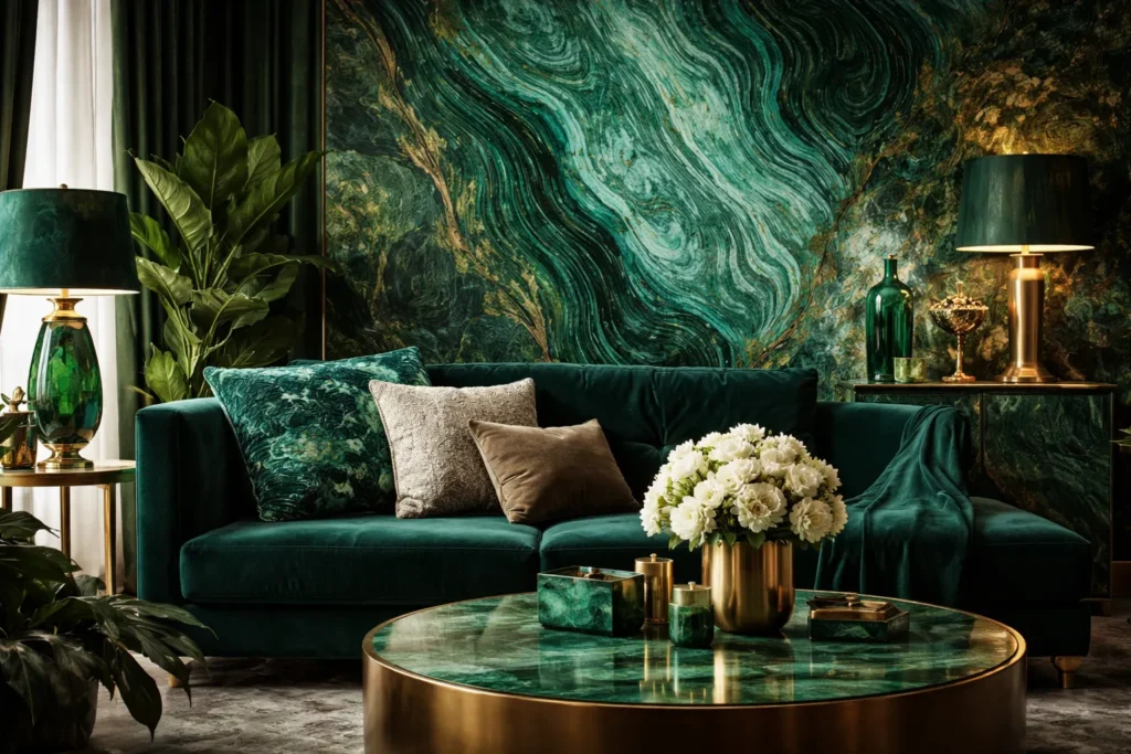 Malachite Green Jadi Tren Warna 2026 Highlight Interior Mewah