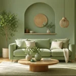 Soft Green Jadi Warna Interior Paling Tenang