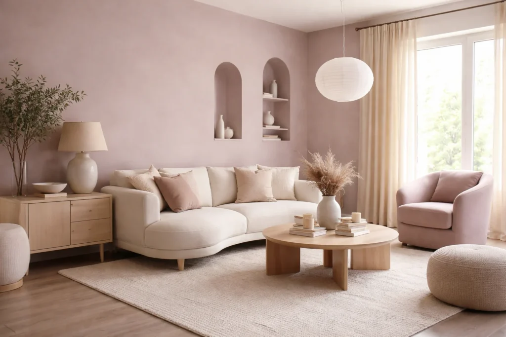 Warna Mauve Jadi Warna Netral Baru Pengganti Putih