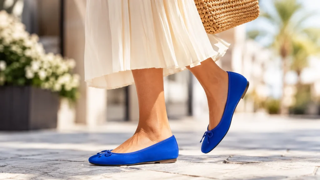 Cobalt Blue Jadi Warna Sepatu Tren Summer 2026