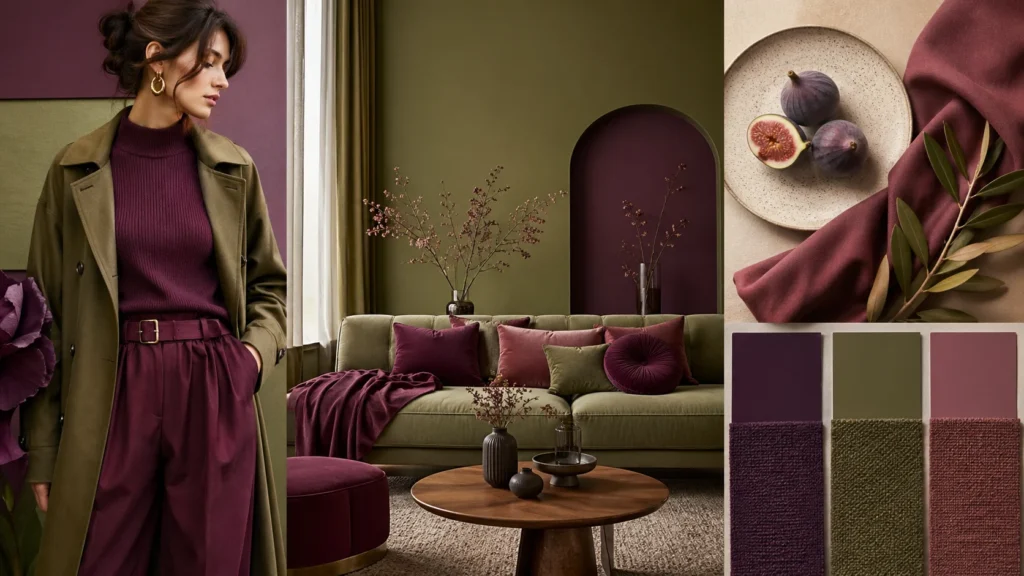 Earth Tone Baru 2026 Plum, Olive, Fig Naik Daun