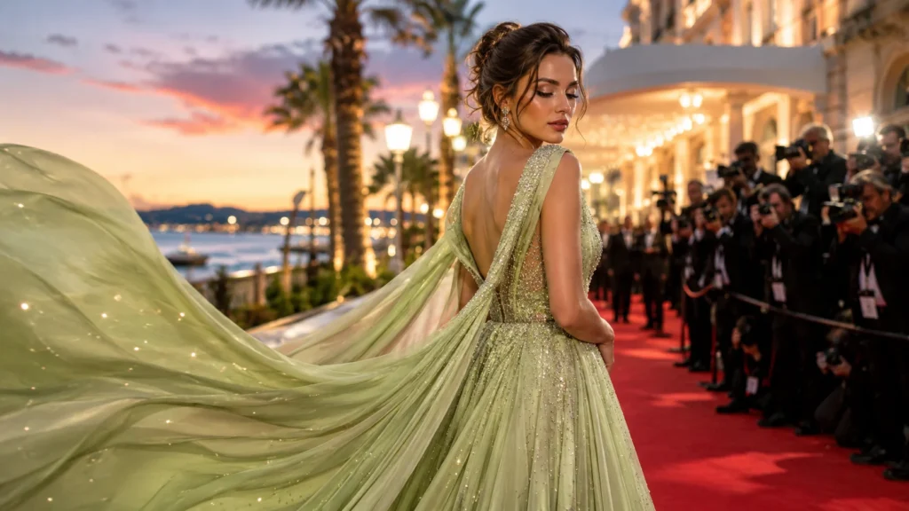 Pistachio Green Jadi Warna Mewah Cannes 2026