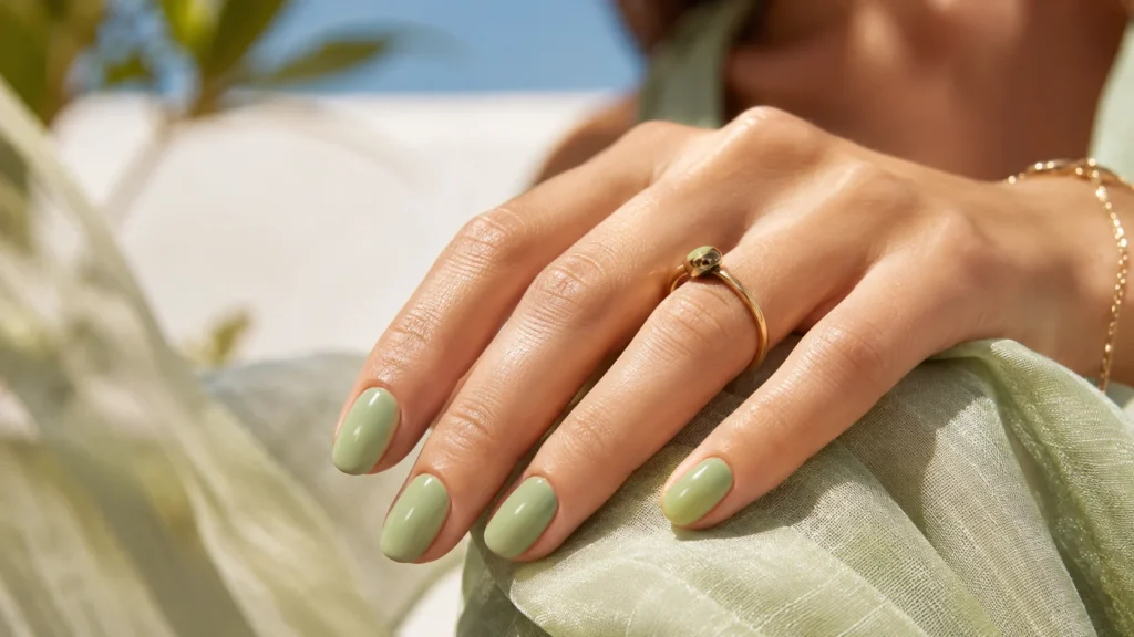 Pistachio Jadi Warna Kuku Summer 2026