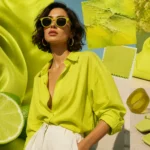 Tren Warna Chartreuse Naik Daun Musim Panas