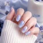 Blueberry Milk Nails, Tren Kuku Paling Fresh