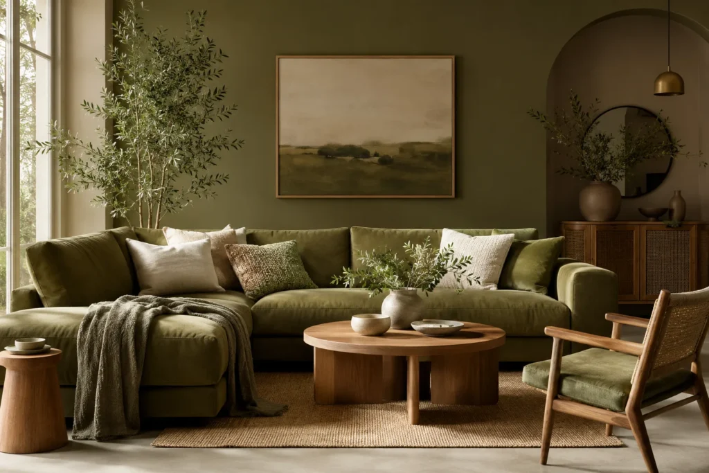 Warna Olive 2026 Naik Saat Sage Green
